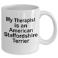 American Staffordshire Terrier Dog Therapist Coffee Mug