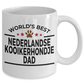 Nederlandse Kooikerhondje Dog Dad Coffee Mug