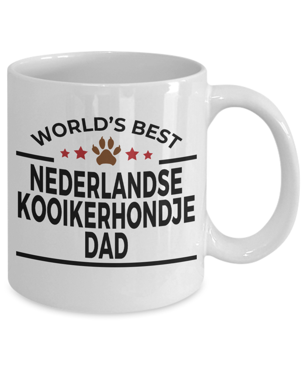 Nederlandse Kooikerhondje Dog Dad Coffee Mug