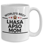 Lhasa Apso Dog Mom Coffee Mug