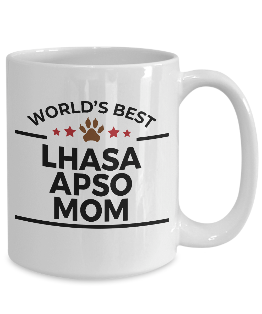 Lhasa Apso Dog Mom Coffee Mug