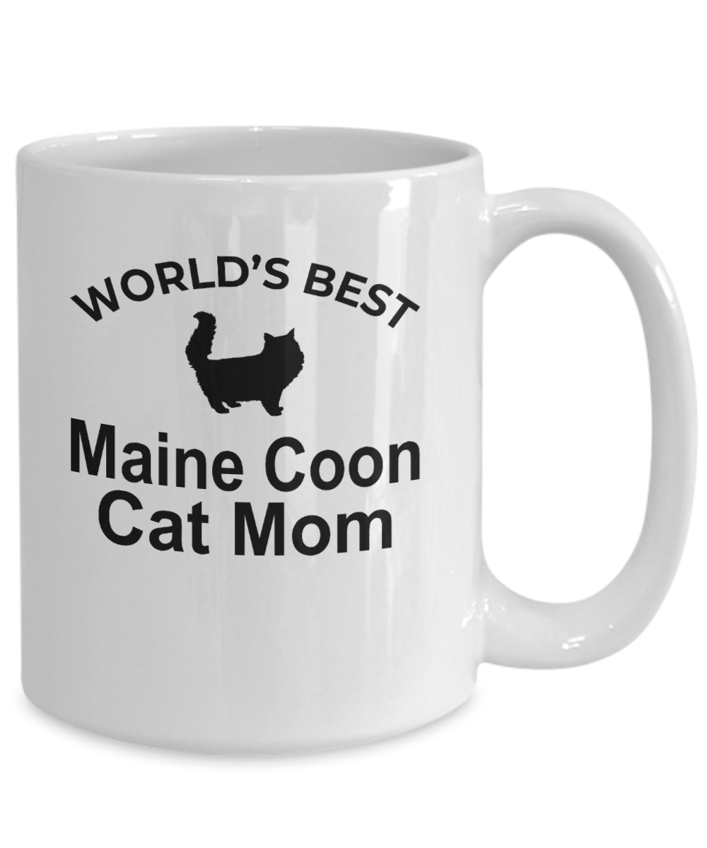 Maine Coon Cat Mom Coffee Mug