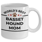 Basset Hound Dog Mom Coffee Mug