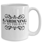 Gift for Gardener Coffee Mug - Gardening Is My Therapy