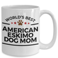 American Eskimo Dog Mom Coffee Mug