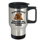 Dogue de Bordeaux Puppy Dog Mom Travel Coffee Mug