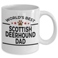 Scottish Deerhound Dog Dad Coffee Mug