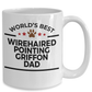 Wirehaired Pointing Griffon Dog Dad Mug