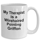 Wirehaired Pointing Griffon Dog Therapist Coffee Mug