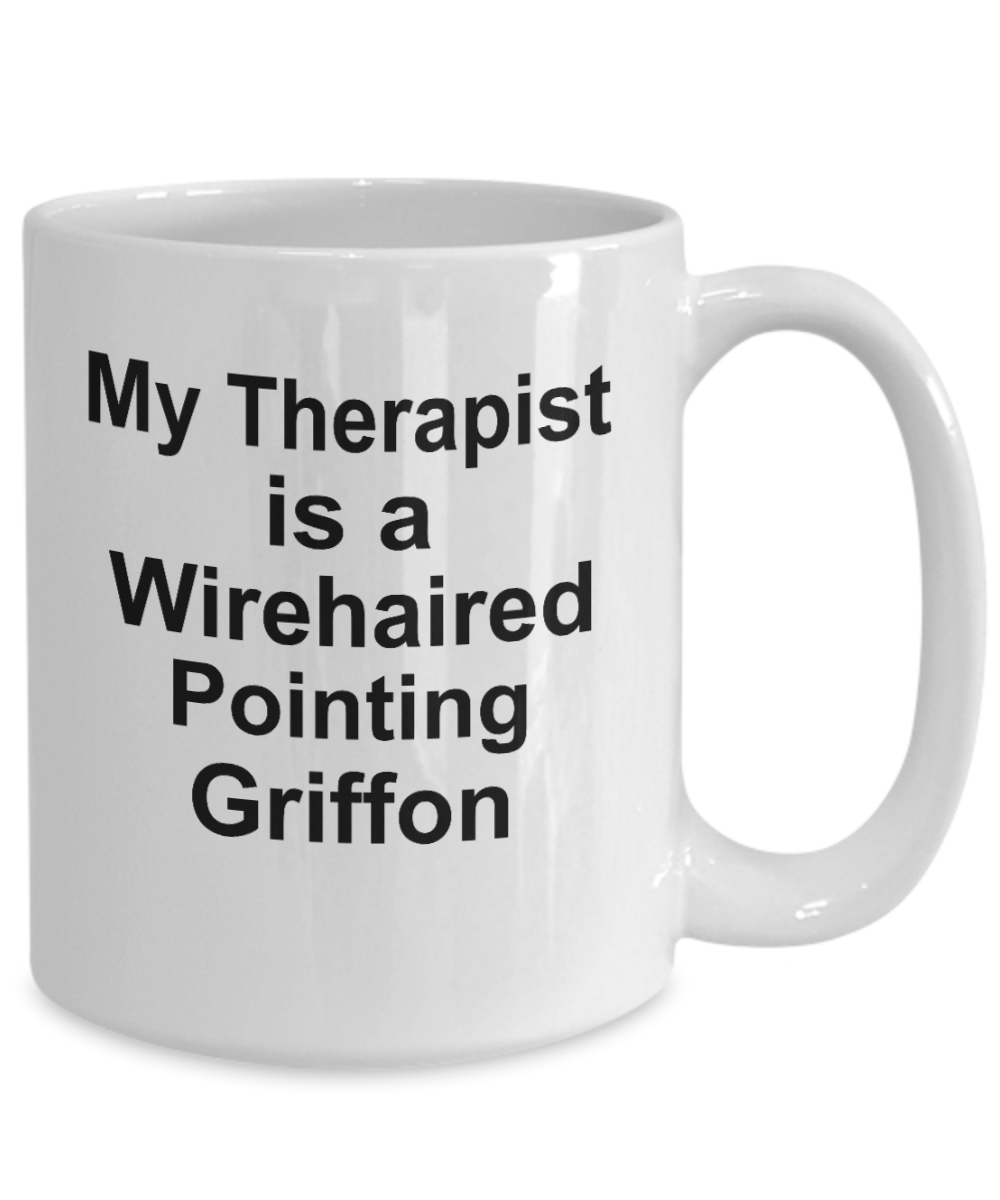 Wirehaired Pointing Griffon Dog Therapist Coffee Mug
