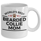 Bearded Collie Dog Mom Coffee Mug