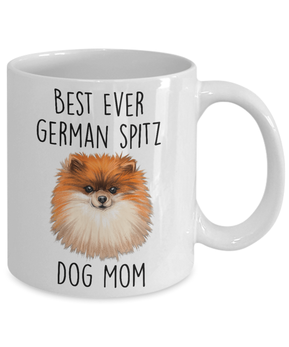 Best Ever German Spitz Dog Mom Ceramic Mug
