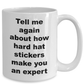 Construction worker gift -  funny coffee mug