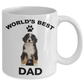 Bernese Mountain Dog Best Dad Coffee Mug