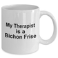 Bichon Frise Dog Therapist Coffee Mug