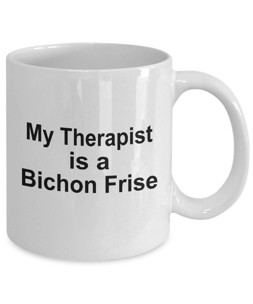 Bichon Frise Dog Therapist Coffee Mug