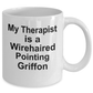 Wirehaired Pointing Griffon Dog Therapist Coffee Mug