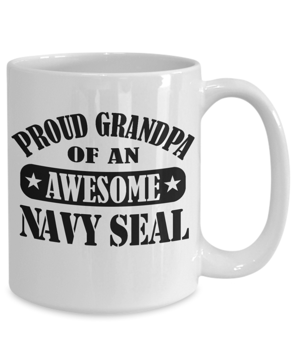 Navy Seal Grandpa Coffee Mug