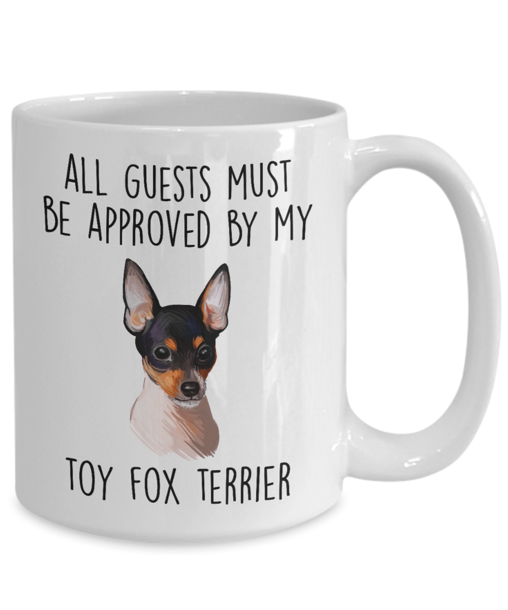 toy fox terrier coffee mug