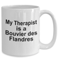Bouvier des Flandres Dog Therapist Coffee Mug