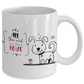 All You Need Is Love Cute Valentine Puppy Mug