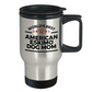 American Eskimo Dog Mom Travel Coffee Mug