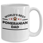 Pomeranian Dog Dad Coffee Mug