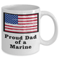 Proud Dad of a Marine Coffee Mug