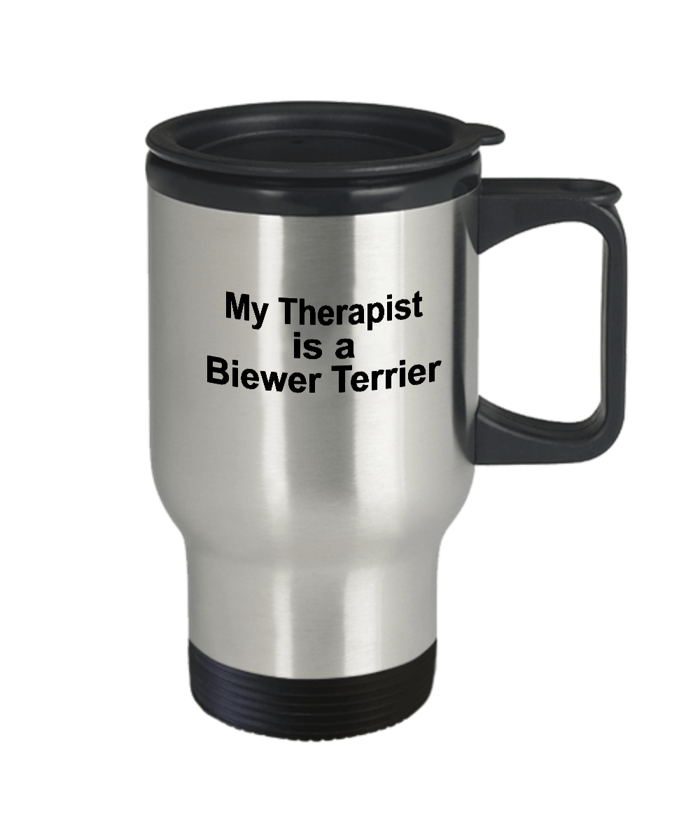 Biewer Terrier Dog Therapist Travel Coffee Mug