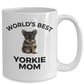 Yorkshire Terrier Puppy Dog Mom Coffee Mug