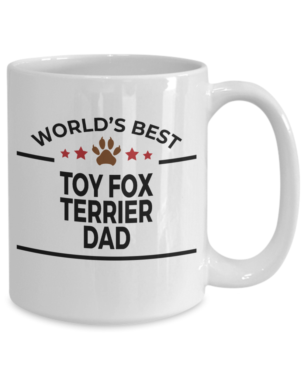 Toy Fox Terrier Dog Dad Coffee Mug