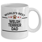 Welsh Terrier Dog Dad Coffee Mug