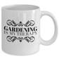 Gift for Gardener Coffee Mug - Gardening Is My Therapy