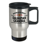 Dalmatian Dog Grandma Travel Coffee Mug