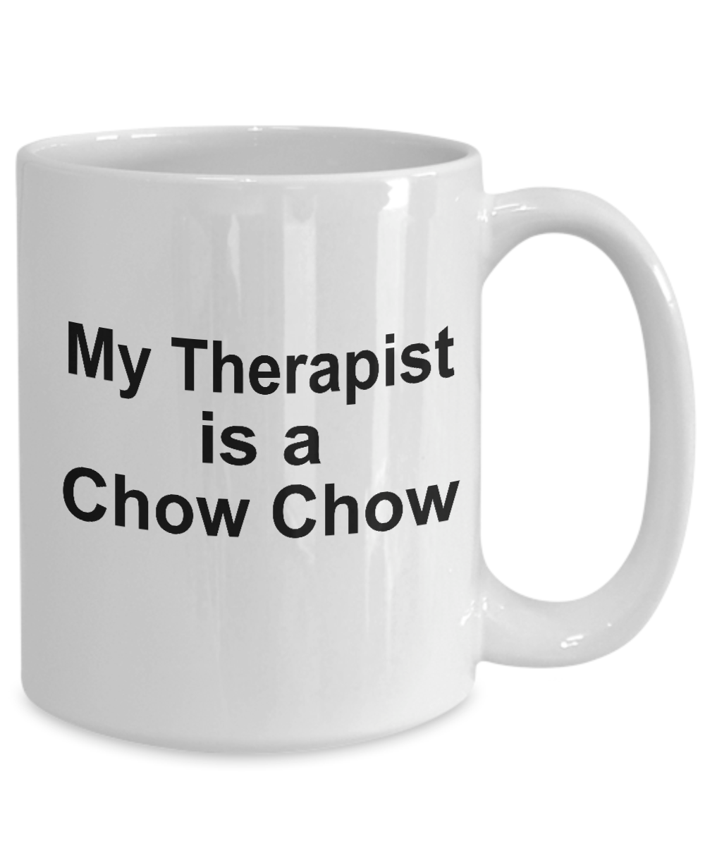 Chow Chow Dog Therapist Coffee Mug