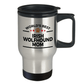 Irish Wolfhound Dog Mom Travel Mug