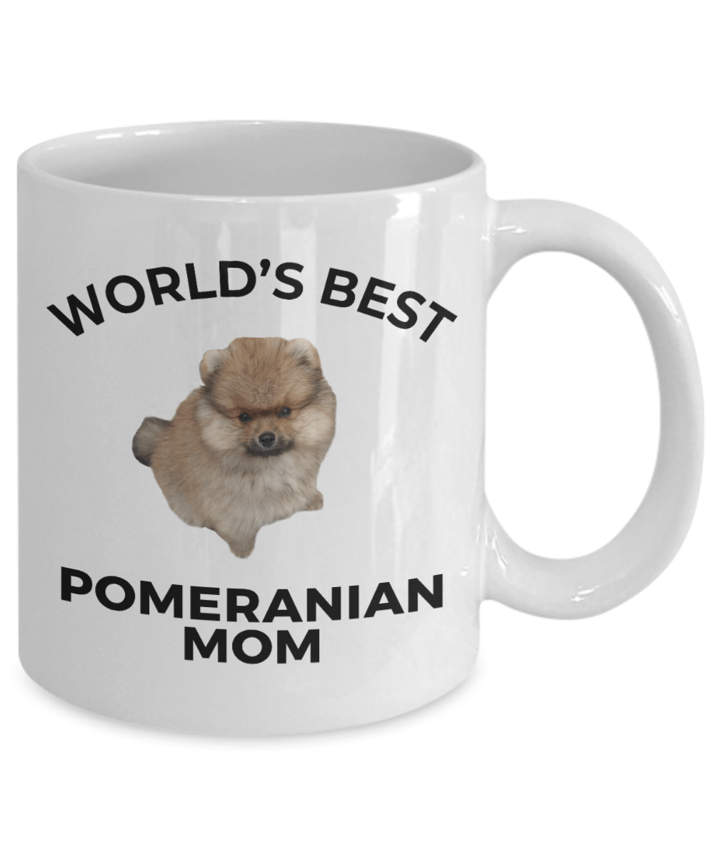 Pomeranian Puppy Dog Mom Coffee Mug