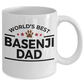 Basenji Dog Dad Coffee Mug