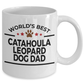 Catahoula Leopard Dog Best Dad Ceramic Coffee Mug
