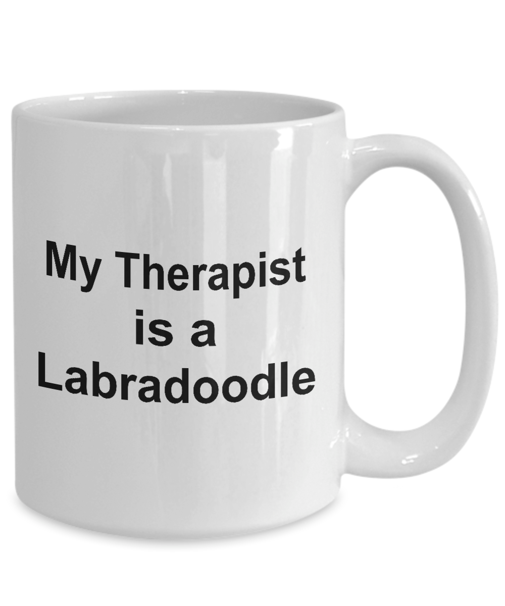Labradoodle Dog Therapist Coffee Mug