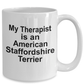 American Staffordshire Terrier Dog Therapist Coffee Mug
