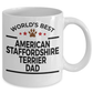 American Staffordshire Terrier Dog Dad Coffee Mug
