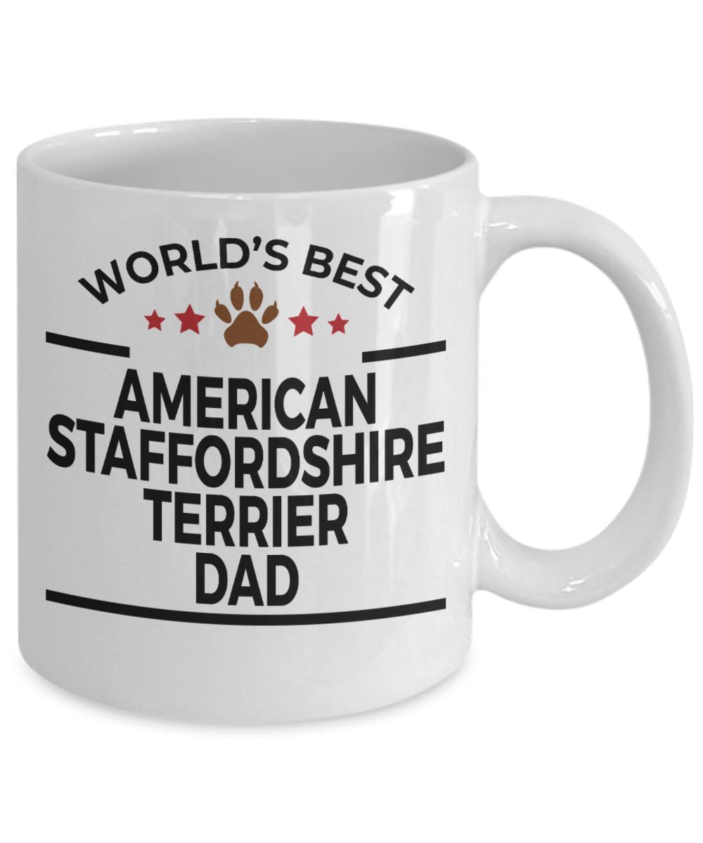 American Staffordshire Terrier Dog Dad Coffee Mug