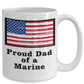 Proud Dad of a Marine Coffee Mug