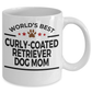 Curly-Coated Retriever Dog Mom Coffee Mug