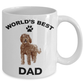 Labradoodle Best Dad Coffee Mug