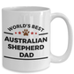 Australian Shepherd Dog Dad Mug