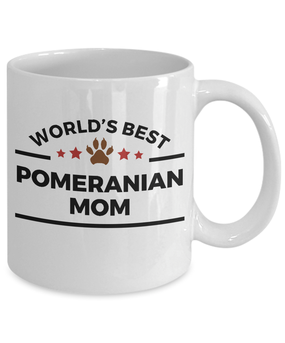 Pomeranian Dog Mom Coffee Mug