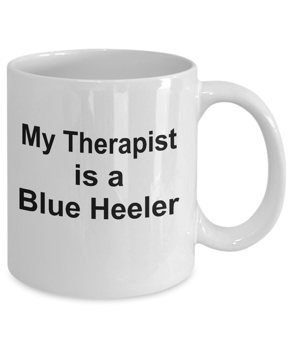 Blue Heeler Dog Therapist Coffee Mug