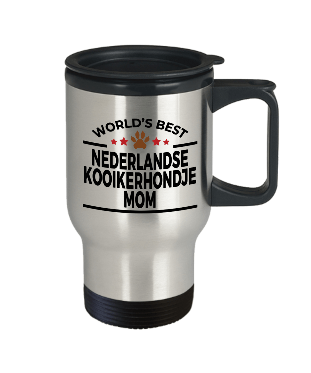 Nederlandse Kooikerhondje Dog Mom Travel Coffee Mug